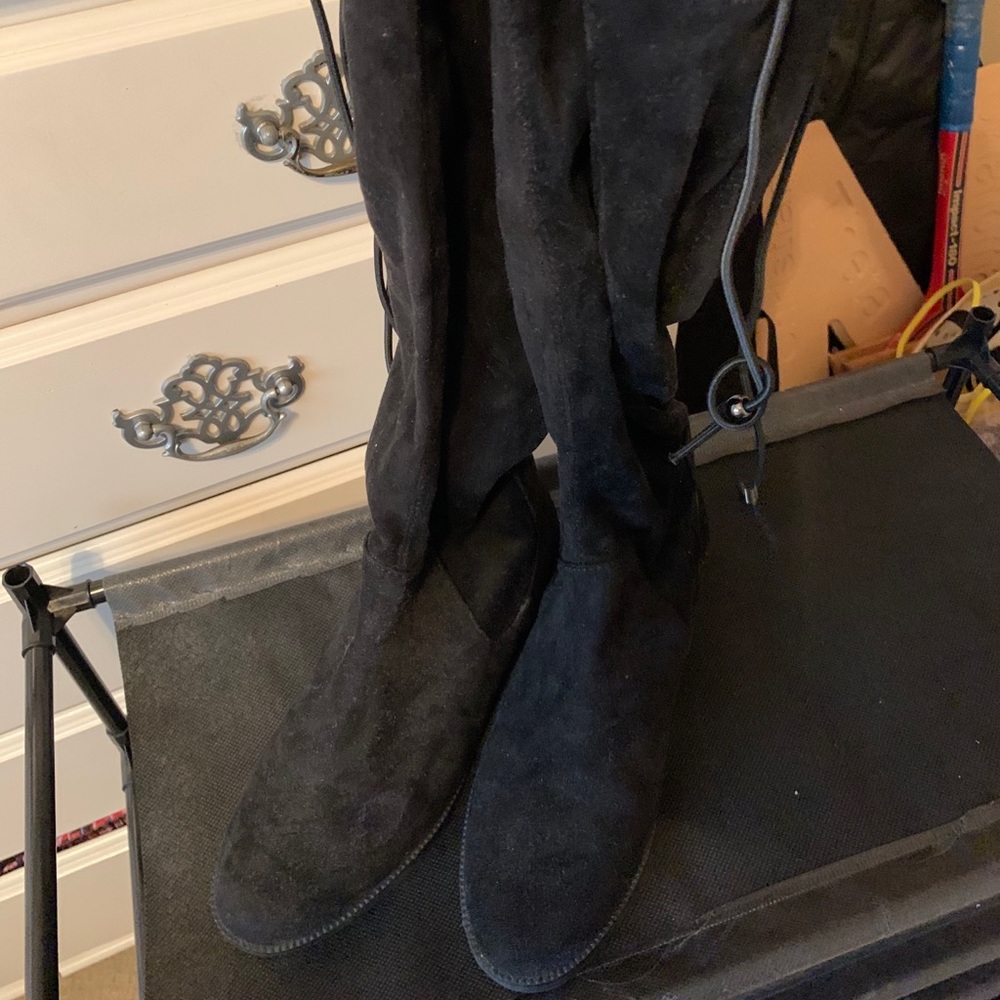 Black Over-the-Knee Boots